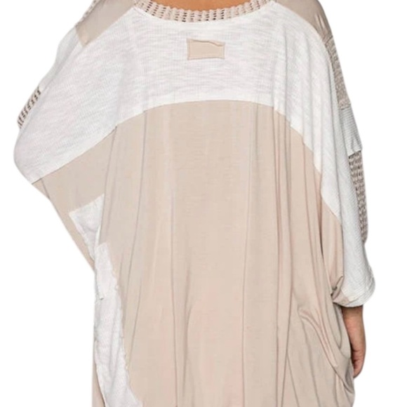 POL Ready or Not Oatmeal Top NWT - Picture 4 of 4